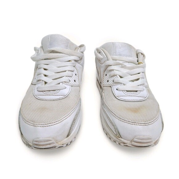 Nike Air Max 90 Men's Size 7.5 Triple White CN8490-100 Sneaker - Picture 6 of 11